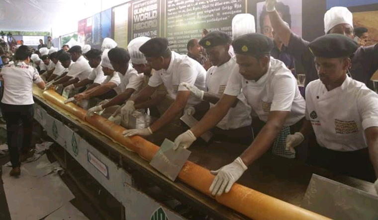 100-feet-long dosa to whet your appetite